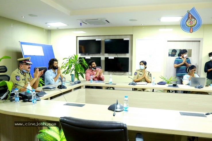 Vijay Deverakonda Interacts Field Level Officers - 11 / 55 photos