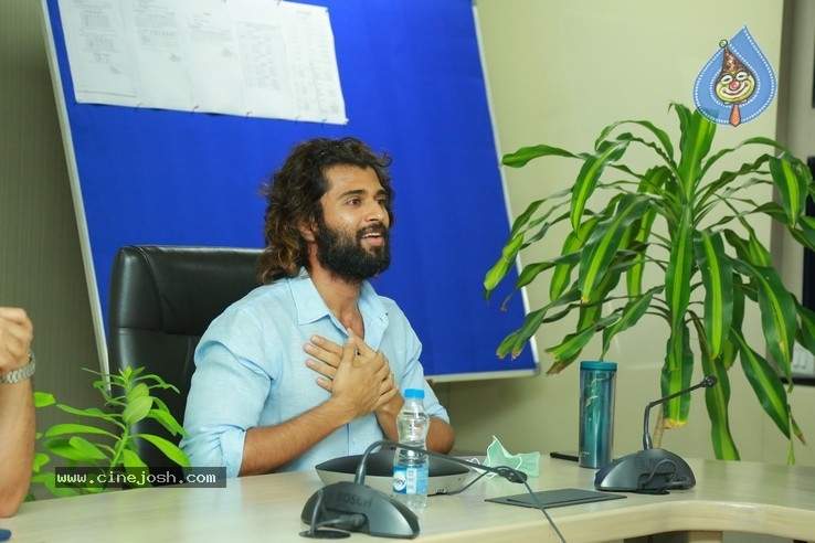 Vijay Deverakonda Interacts Field Level Officers - 15 / 55 photos