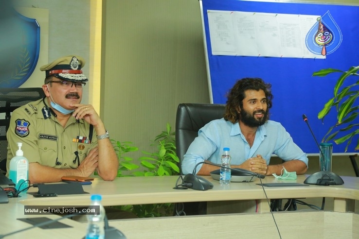 Vijay Deverakonda Interacts Field Level Officers - 23 / 55 photos