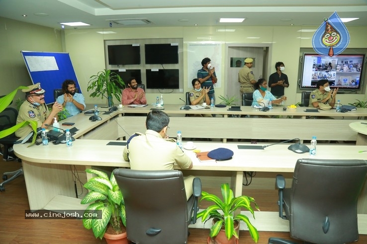 Vijay Deverakonda Interacts Field Level Officers - 29 / 55 photos