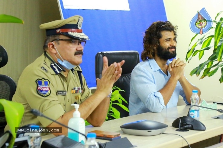 Vijay Deverakonda Interacts Field Level Officers - 36 / 55 photos