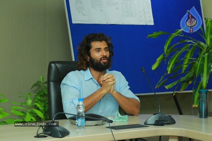 Vijay Deverakonda Interacts Field Level Officers - 37 / 55 photos