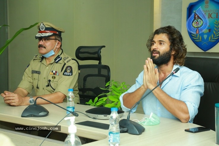 Vijay Deverakonda Interacts Field Level Officers - 42 / 55 photos
