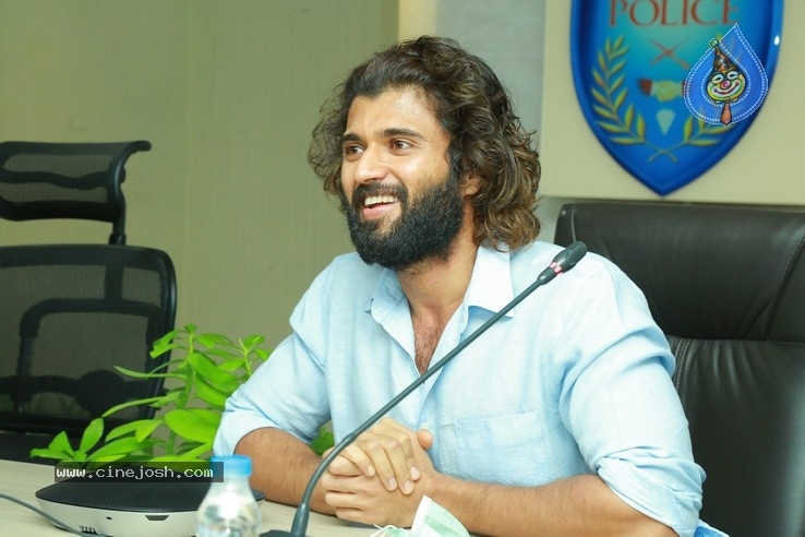 Vijay Deverakonda Interacts Field Level Officers - 48 / 55 photos