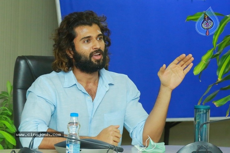 Vijay Deverakonda Interacts Field Level Officers - 49 / 55 photos