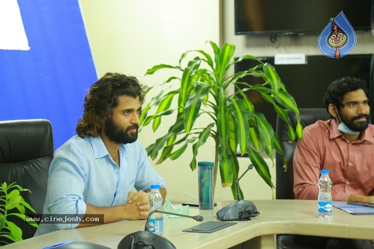 Vijay Deverakonda Interacts Field Level Officers - 50 / 55 photos