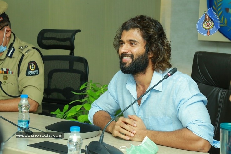 Vijay Deverakonda Interacts Field Level Officers - 51 / 55 photos