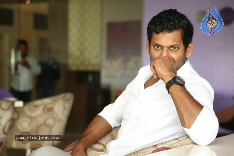 Vishal Interview Images - 8 / 14 photos