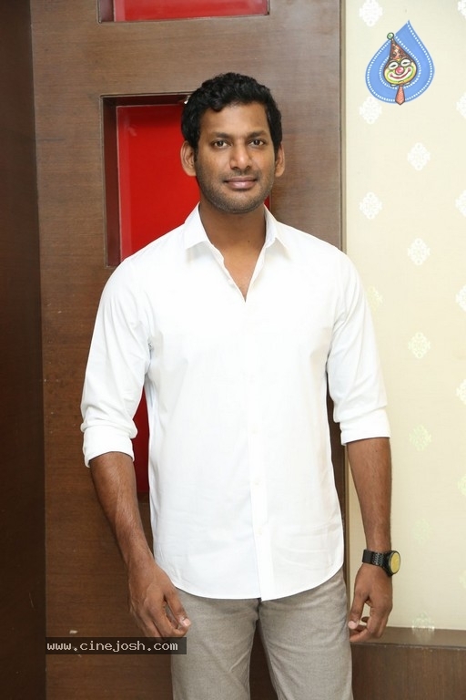 Vishal Interview Images - 9 / 14 photos