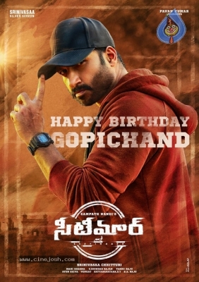 Gopichand BDay Poster - 2 of 2