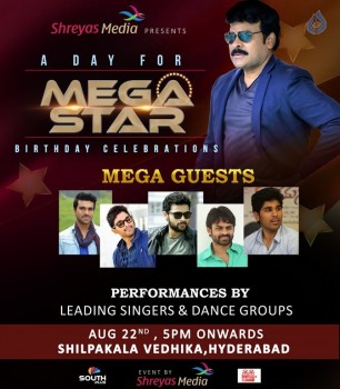 Megastar Chiranjeevi Birthday Posters - 3 of 4