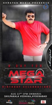 Megastar Chiranjeevi Birthday Posters - 4 of 4