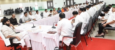 Pawan Kalyan in Janasena Meeting - 31 of 31