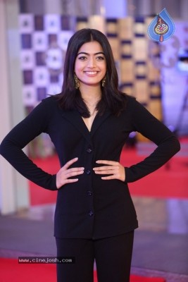 Rashmika at Gaana Mirchi Music Awards South 2018