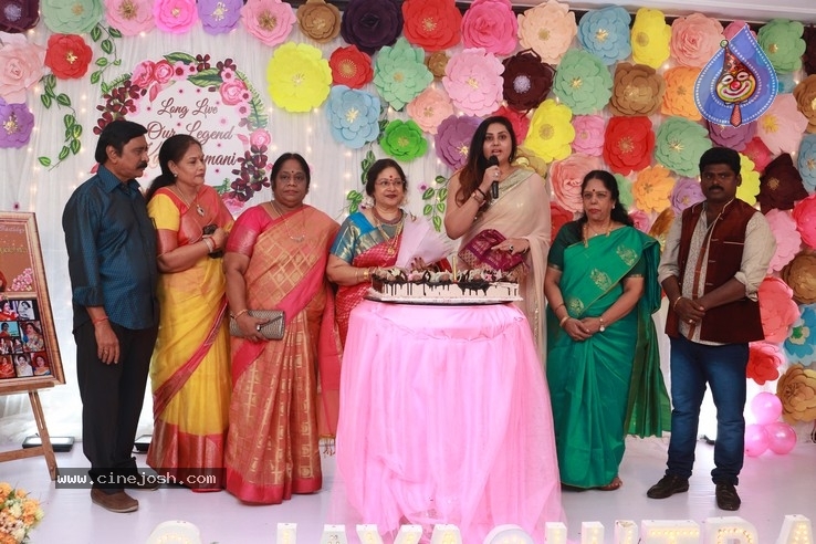 Actress Jayachitra Birthday Celebration Stills - 2 / 9 photos