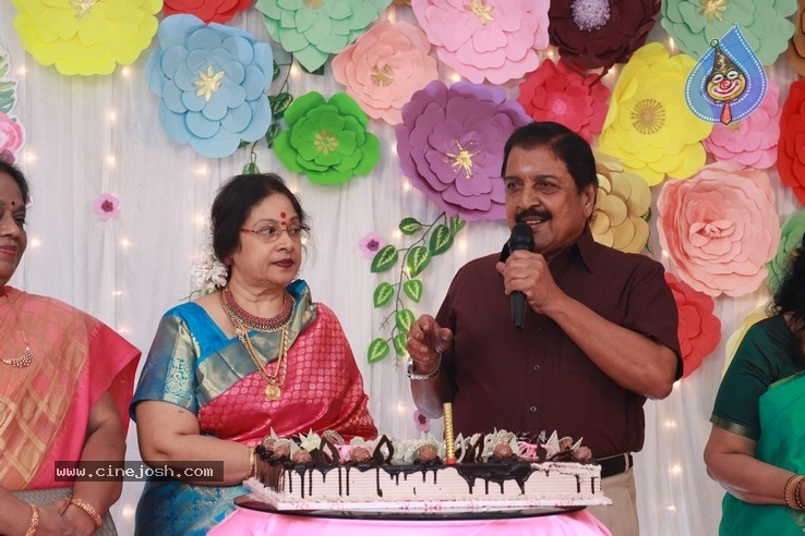 Actress Jayachitra Birthday Celebration Stills - 4 / 9 photos