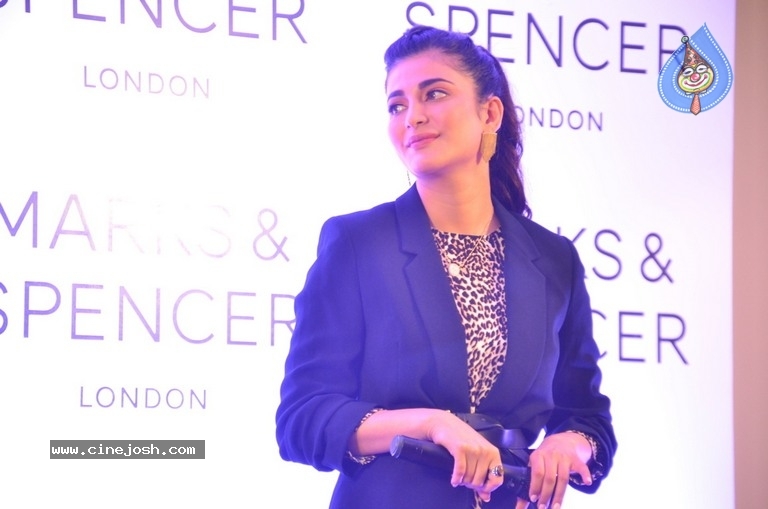Shruti Haasan at Marks And Spencer Store launch - 21 / 21 photos