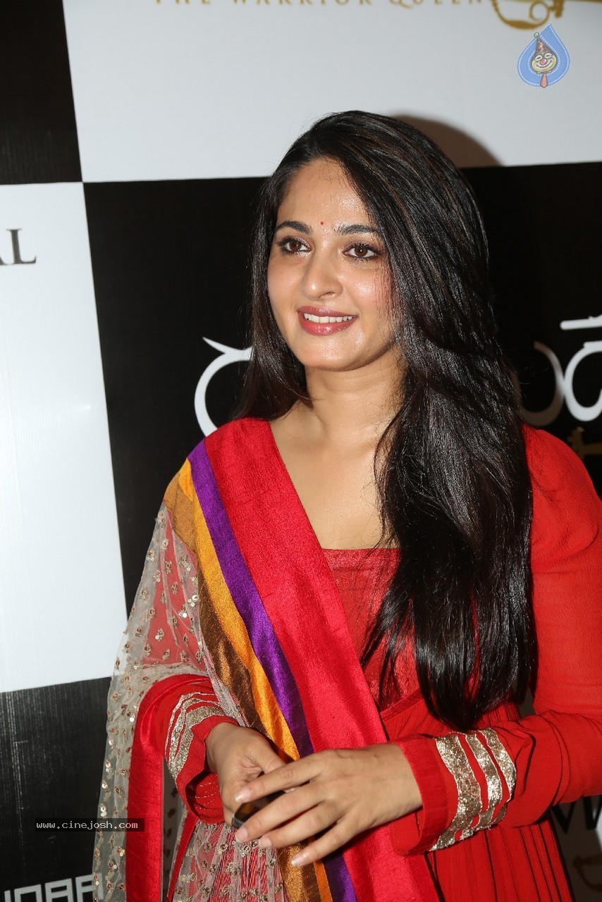 Anushka at Rudramadevi Trailer Launch - 55 / 64 photos