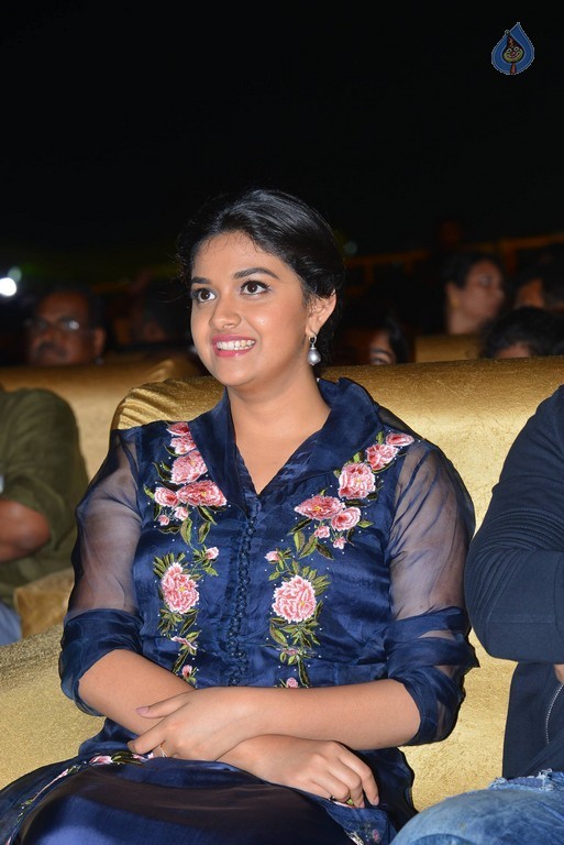 Keerthi Suresh at Nenu Local Audio Launch - 23 / 37 photos