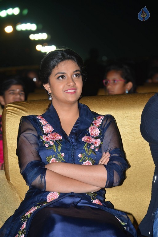 Keerthi Suresh at Nenu Local Audio Launch - 36 / 37 photos