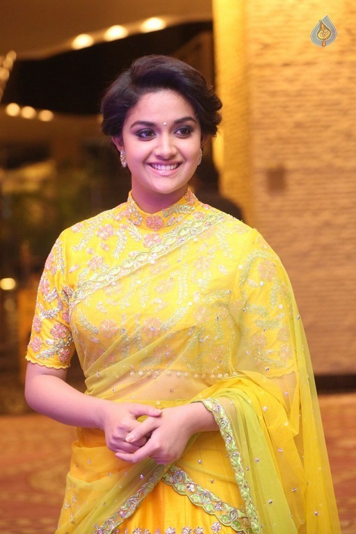 Keerthi Suresh at Remo Audio Launch - 17 / 56 photos