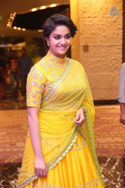 Keerthi Suresh at Remo Audio Launch - 20 / 56 photos