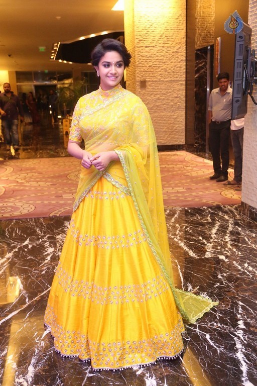 Keerthi Suresh at Remo Audio Launch - 34 / 56 photos