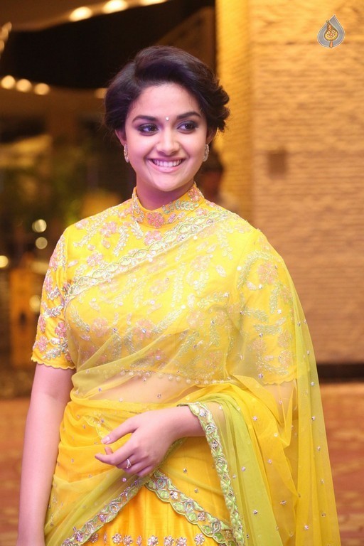 Keerthi Suresh at Remo Audio Launch - 37 / 56 photos
