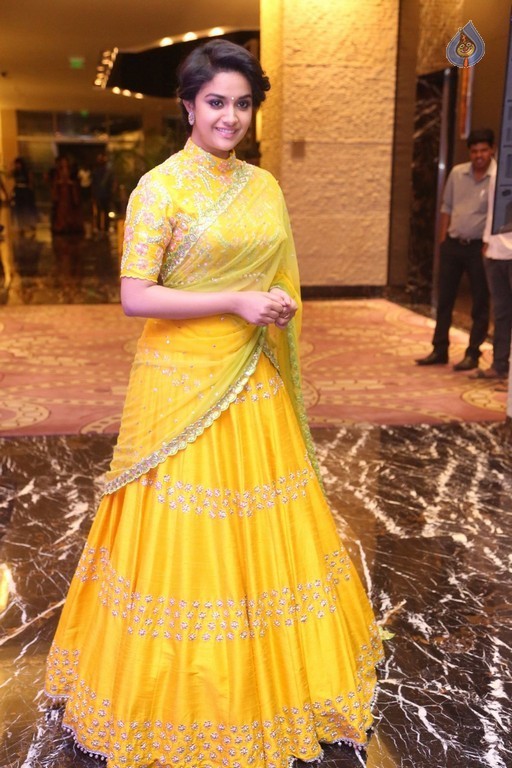 Keerthi Suresh at Remo Audio Launch - 41 / 56 photos