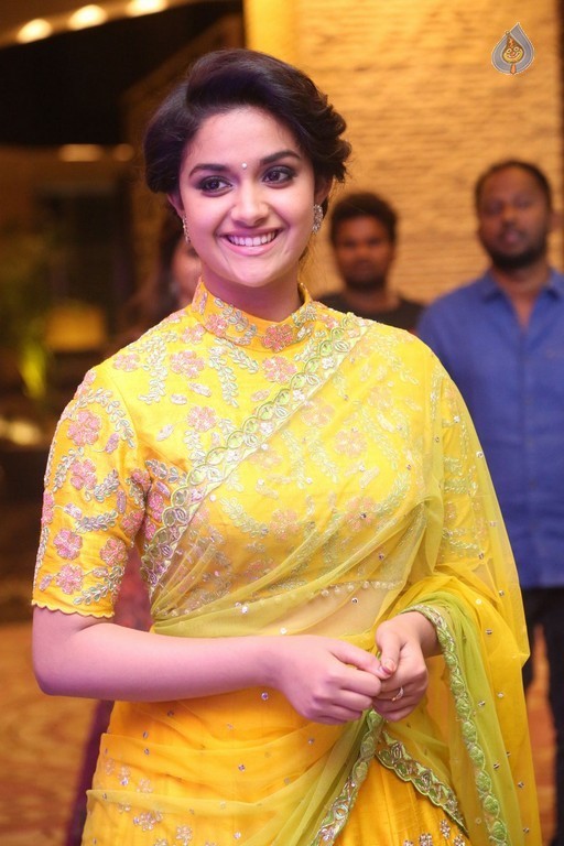 Keerthi Suresh at Remo Audio Launch - 45 / 56 photos