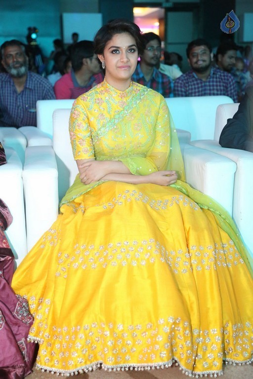 Keerthi Suresh at Remo Audio Launch - 53 / 56 photos