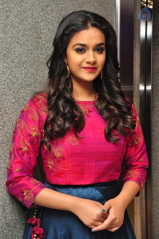Keerthi Suresh at Remo Success Meet - 56 / 57 photos