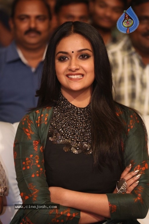 Keerthy Suresh Photos at Gang Pre Release Event  - 7 / 21 photos