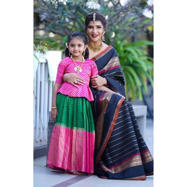 Lakshmi Manchu With Her Daughter - 2 / 3 photos