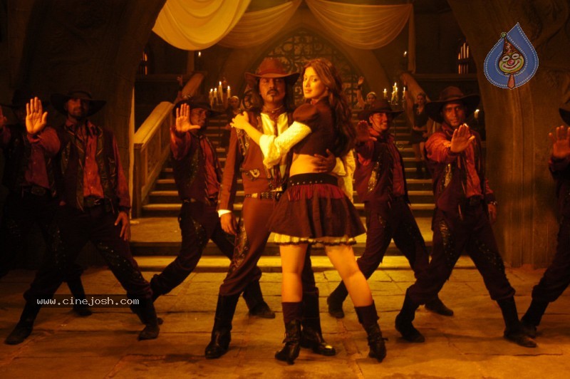 Lakshmi Rai Pics in Super Cowboy Movie - 32 / 49 photos