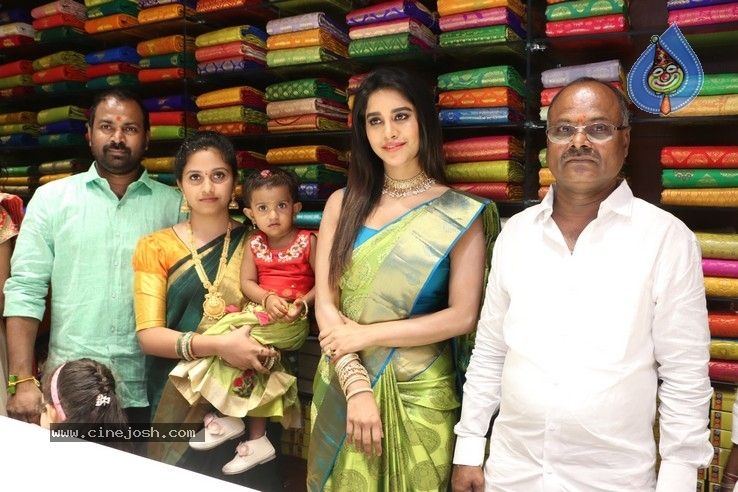 Nabha Natesh  Launches Srika Store in Mehdipatnam - 27 / 31 photos