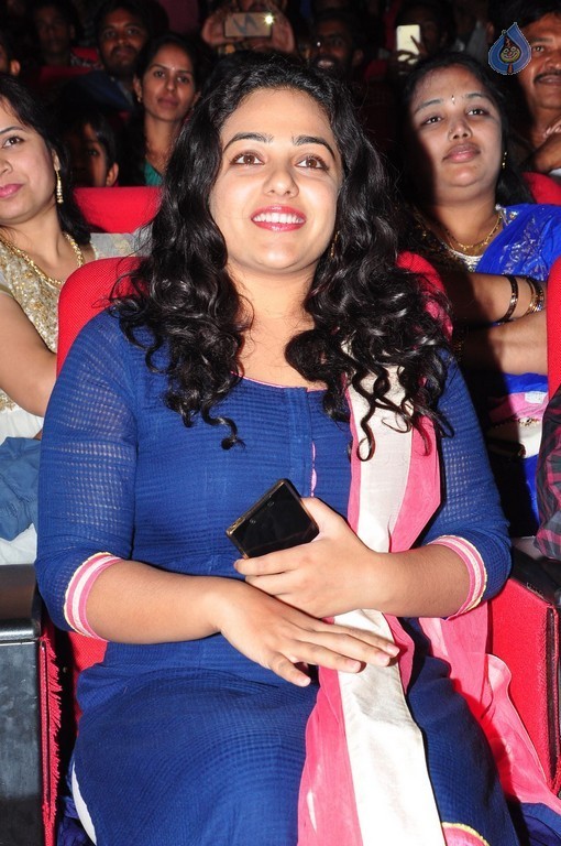Nithya Menen at Okka Ammayi Thappa Audio Launch - 26 / 32 photos