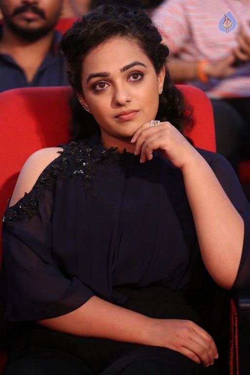 Nithya Menon at Janatha Garage Audio Launch - 21 / 42 photos