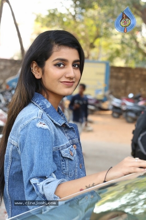 Priya Varrier Interview Photos - 7 / 20 photos