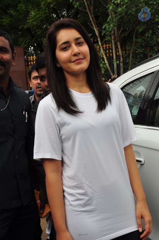 Raashi Khanna at Haritha Haram Event - 16 / 32 photos