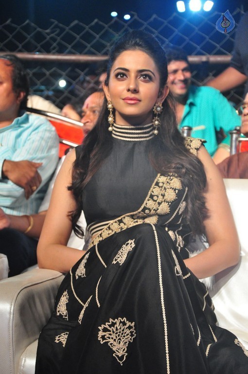 Rakul at Sarrainodu Blockbuster Function - 7 / 36 photos