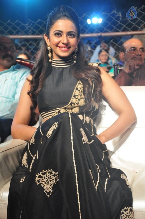 Rakul at Sarrainodu Blockbuster Function - 10 / 36 photos