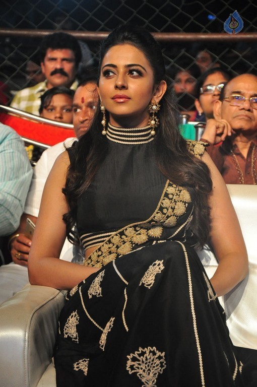 Rakul at Sarrainodu Blockbuster Function - 13 / 36 photos