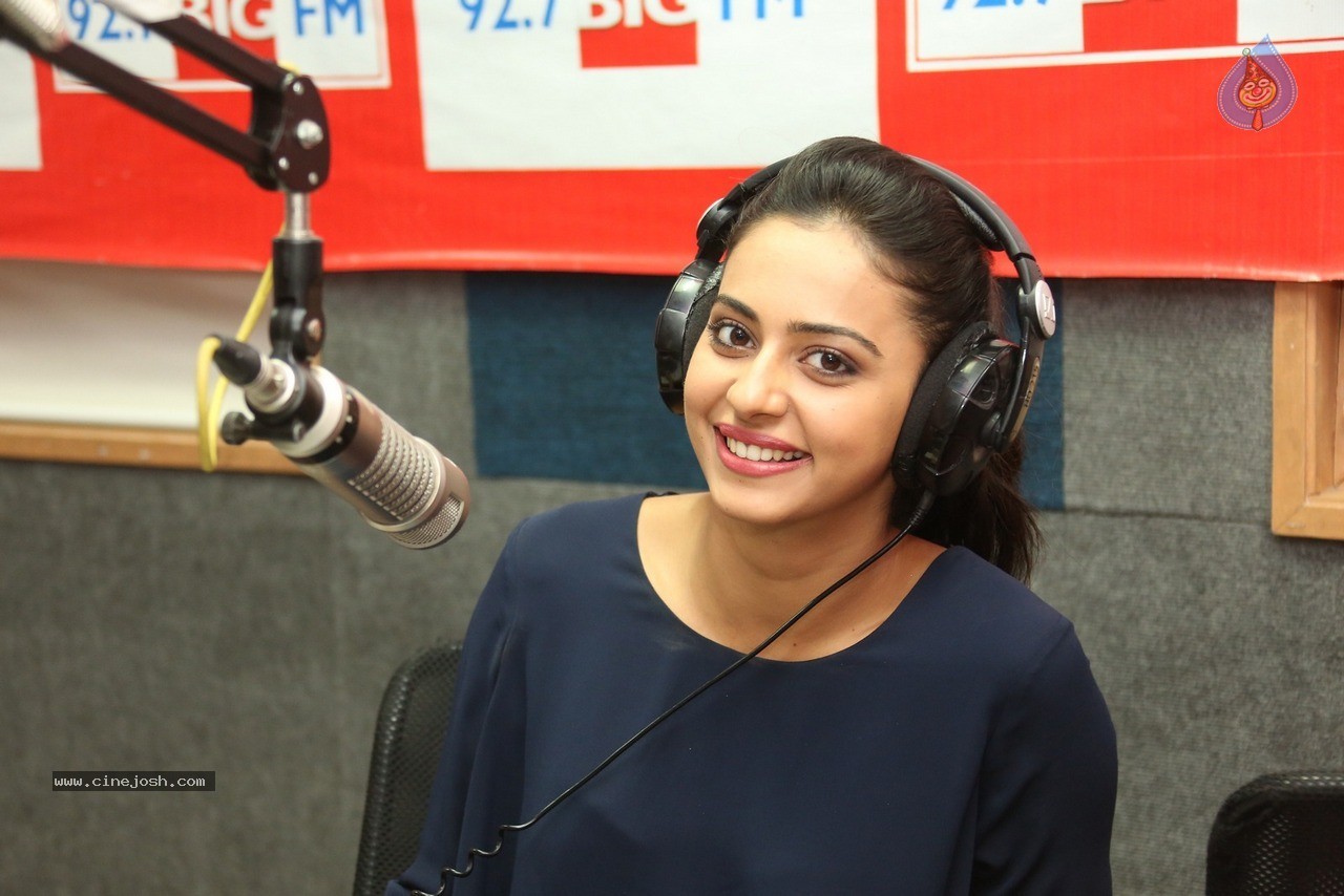 Rakul Preet Singh at Big FM - 62 / 77 photos