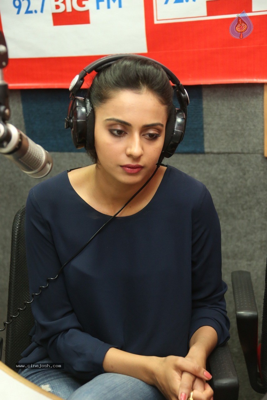 Rakul Preet Singh at Big FM - 64 / 77 photos