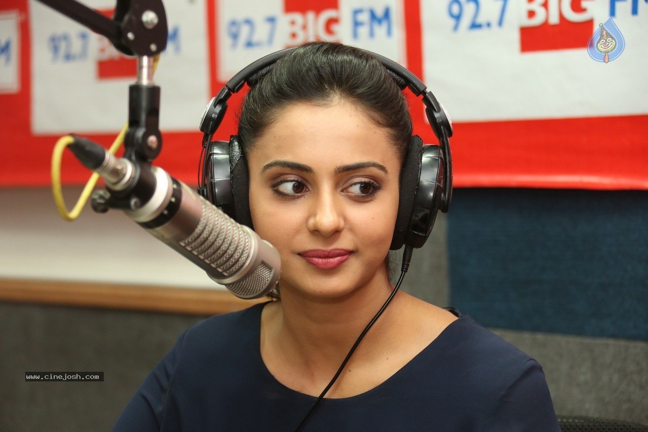 Rakul Preet Singh at Big FM - 73 / 77 photos