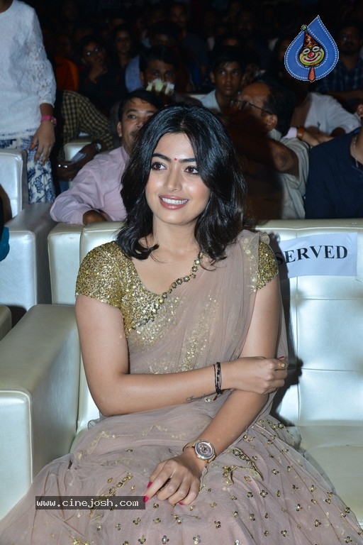 Rashmika at Geetha Govindam Pre Release Event - 14 / 15 photos