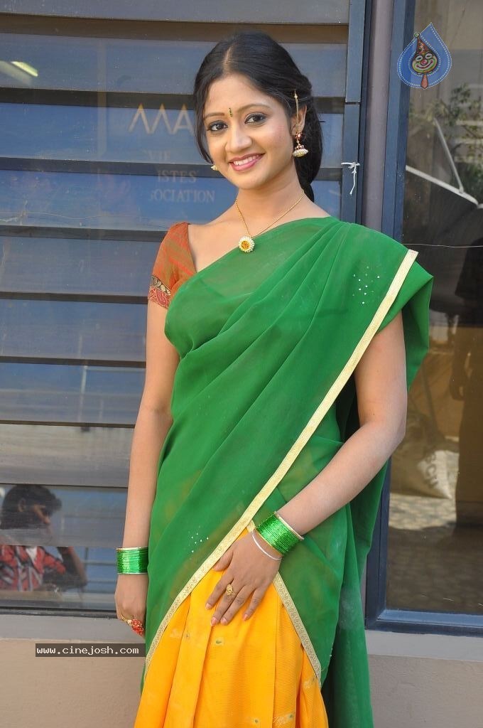 ...sandeepti in half saree,sandeepti latest gallery, photos, new pics, late...