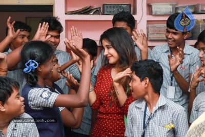 Actress Sakshi Agarwal visited Autism Affected Children Home - 3 of 7