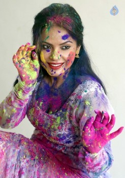 Neetu Chandra Dry Holi Photoshoot - 13 of 24